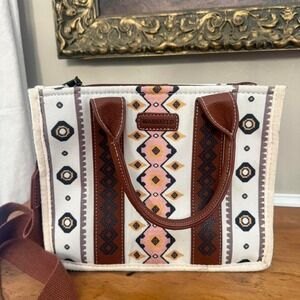 Wan&Kelo Western Aztec Boho Shoulder Bag
